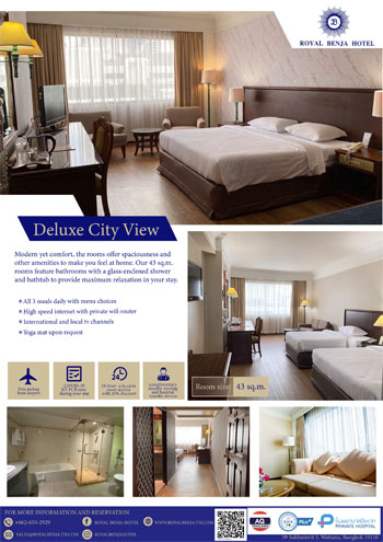 Deluxe City View Package