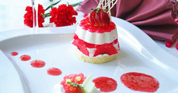 Strawberry Bavarois