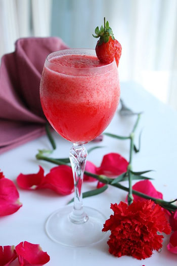 Strawberry Bavarois